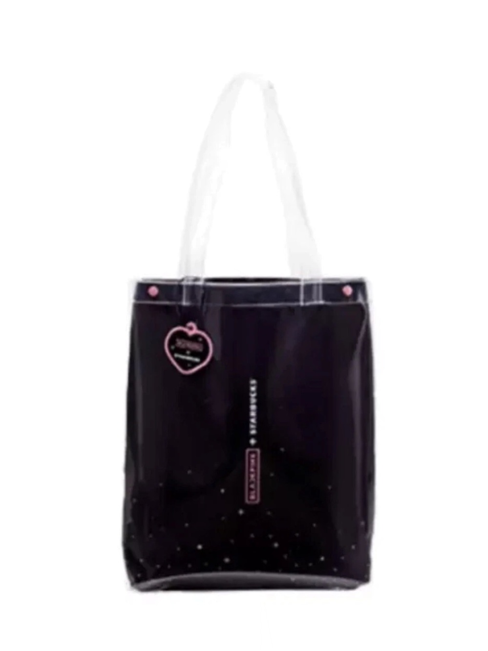 NWT Starbucks x BLACKPINK clear jelly tote bag exclusive Japan